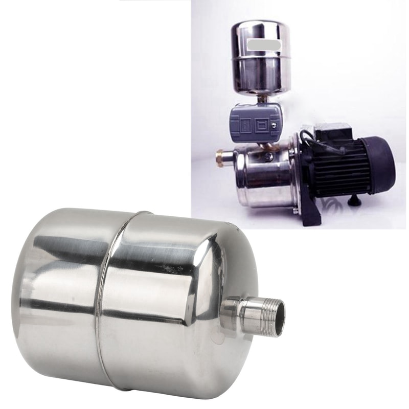 Stainless Steel Water Pump Pressure Tank Leak Free Heavy Duty Pressure Vessel