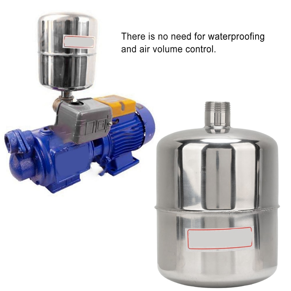 Stainless Steel Water Pump Pressure Tank Leak Free Heavy Duty Pressure Vessel