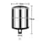 Stainless Steel Water Pump Pressure Tank Leak Free Heavy Duty Pressure Vessel