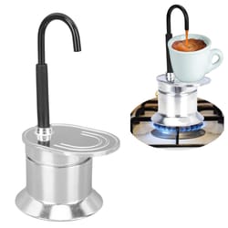 portable italian espresso moka pot 50ml travel coffee maker