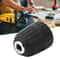 Self Tightening Keyless Drill Chuck Adapter for Electric Drills, Lathes & Milling Machines