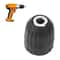 Self Tightening Keyless Drill Chuck Adapter for Electric Drills, Lathes & Milling Machines