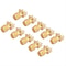 Precision SMA Female PCB Mount RF Connector Set Pack Ohm Brass Socket Jacks