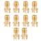Precision SMA Female PCB Mount RF Connector Set Pack Ohm Brass Socket Jacks
