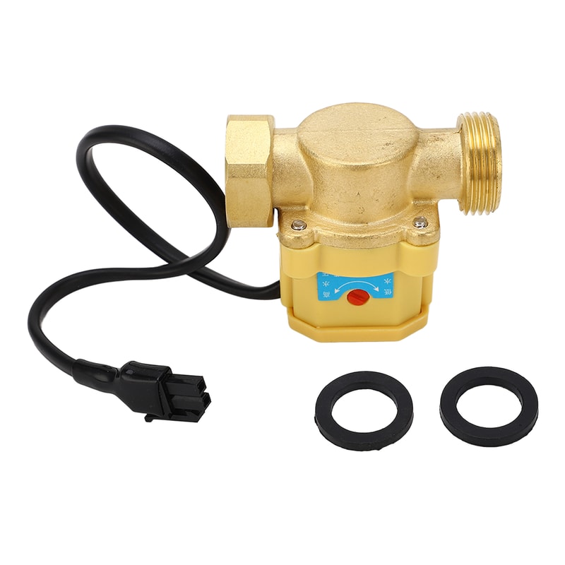 Smart Brass Water Pressure Booster Pump Switch With Dry Run Protection Flow Controller 1