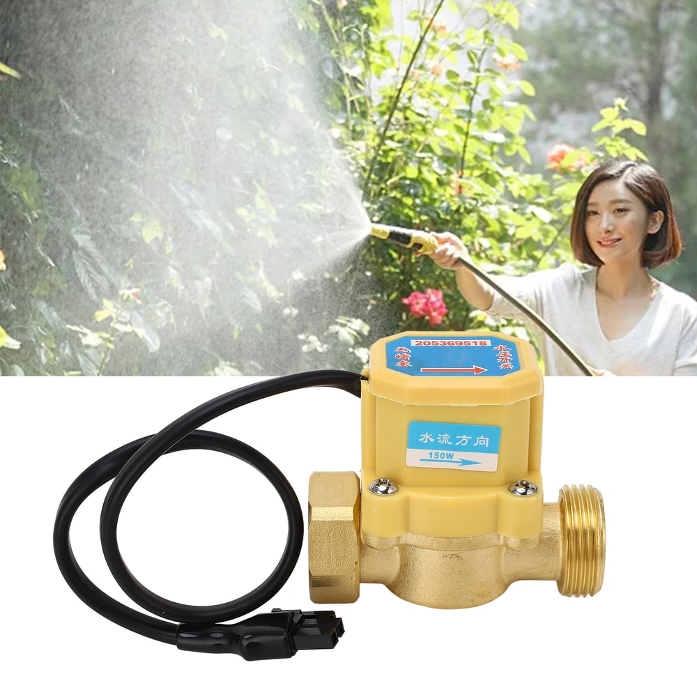 Smart Brass Water Pressure Booster Pump Switch With Dry Run Protection Flow Controller 0