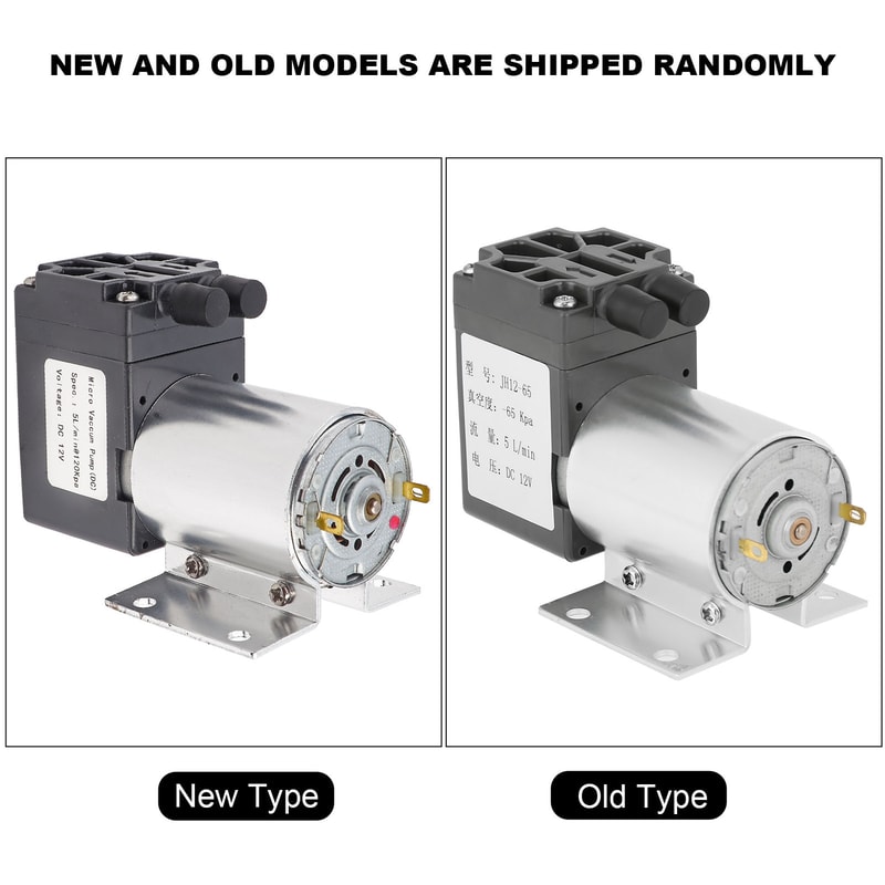 PowerVac Mini Vacuum Pump High Suction Diaphragm Pump