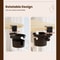 Rotating Clip On Desk Cup Holder for Coffee Mugs & Water Bottles