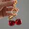 Cherry Bliss Keychain Charm – Cute Cherry Keychain, Bag Charm & Key Ring Accessory