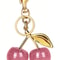 Cherry Bliss Keychain Charm – Cute Cherry Keychain, Bag Charm & Key Ring Accessory