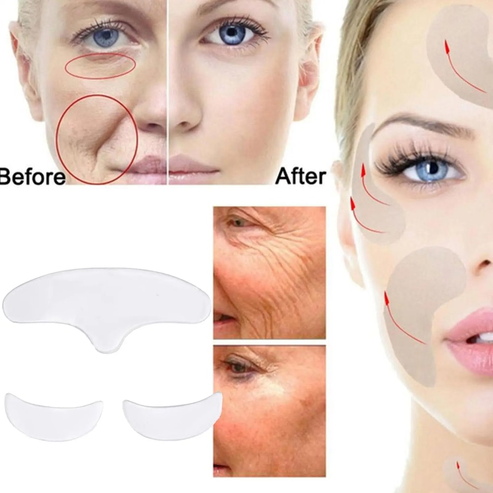 HOMEFISH Advanced Anti Aging Forehead Eye Wrinkle Patch Kit 4