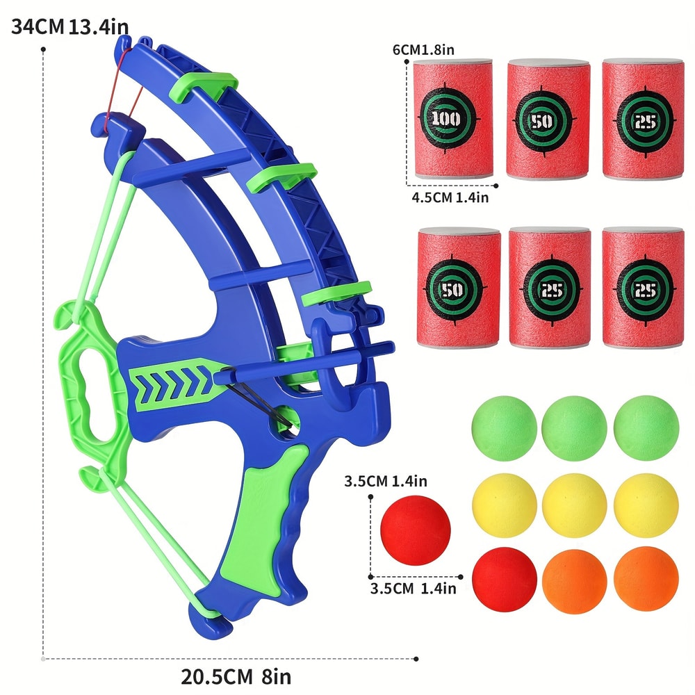 Soft Bullet Target Practice Toy Set for Kids Safe kids shooting game & educational shooting toy for indoor outdoor