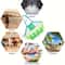 Kids Large Mesh Beach Toy Bag Durable Sand Toy Storage With Pockets 2
