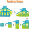 Kids Large Mesh Beach Toy Bag Durable Sand Toy Storage With Pockets 3