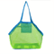 Kids Large Mesh Beach Toy Bag Durable Sand Toy Storage With Pockets 6