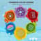 Montessori Stacking Bath Cups Toy Set for Toddlers Beach & Water Play