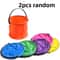 Portable Collapsible Bucket Set for Beach, Fishing & Art Cleaning