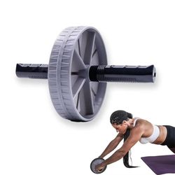 1pcs abdominal wheel strong load bearing non-slip roller strengthen muscle exercise equipment fitness training home use