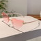 Vintage Rimless Triangle Cat Eye Sunglasses Luxury Designer Sun Glasses for Women Men