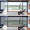 Privacy Window Tint Film One Way Mirror Glass Sticker Reflective Sun Blocking Film For Heat Control 5
