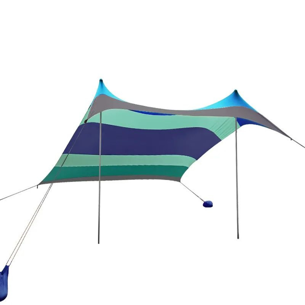 Lightweight Beach Camping Tent Adjustable Sunshade Canopy For Summer Travel Garden And Beach Use 5