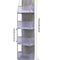 Versatile Over The Door Hanging Organizer 46 Layer Wall Hanging Storage for Cosmetics Bathroom a