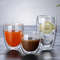 Heat Resistant Double Wall Glass Cup Transparent Coffee Mug & Handmade Tea Drink Cups