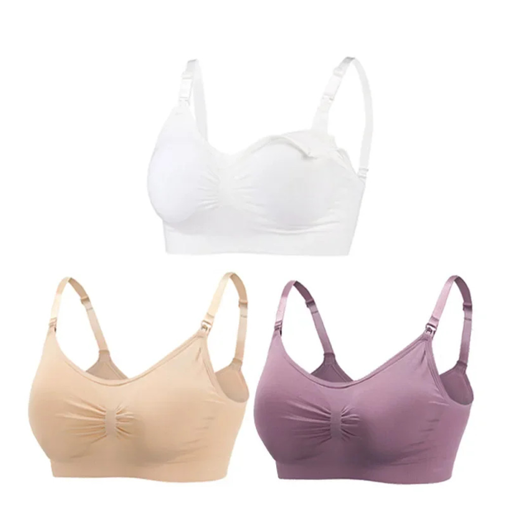 Lot Maternity Nursing Bras Soft Cotton Breastfeeding Bra for Pregnant Women Comfortable Pregnancy