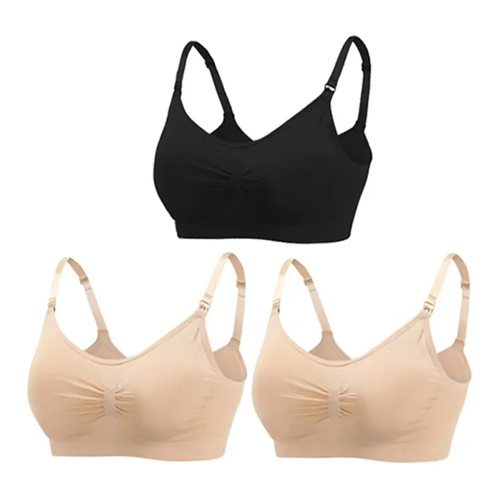 Lot Maternity Nursing Bras Soft Cotton Breastfeeding Bra for Pregnant Women Comfortable Pregnancy