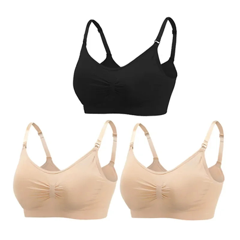 Lot Maternity Nursing Bras Soft Cotton Breastfeeding Bra for Pregnant Women Comfortable Pregnancy