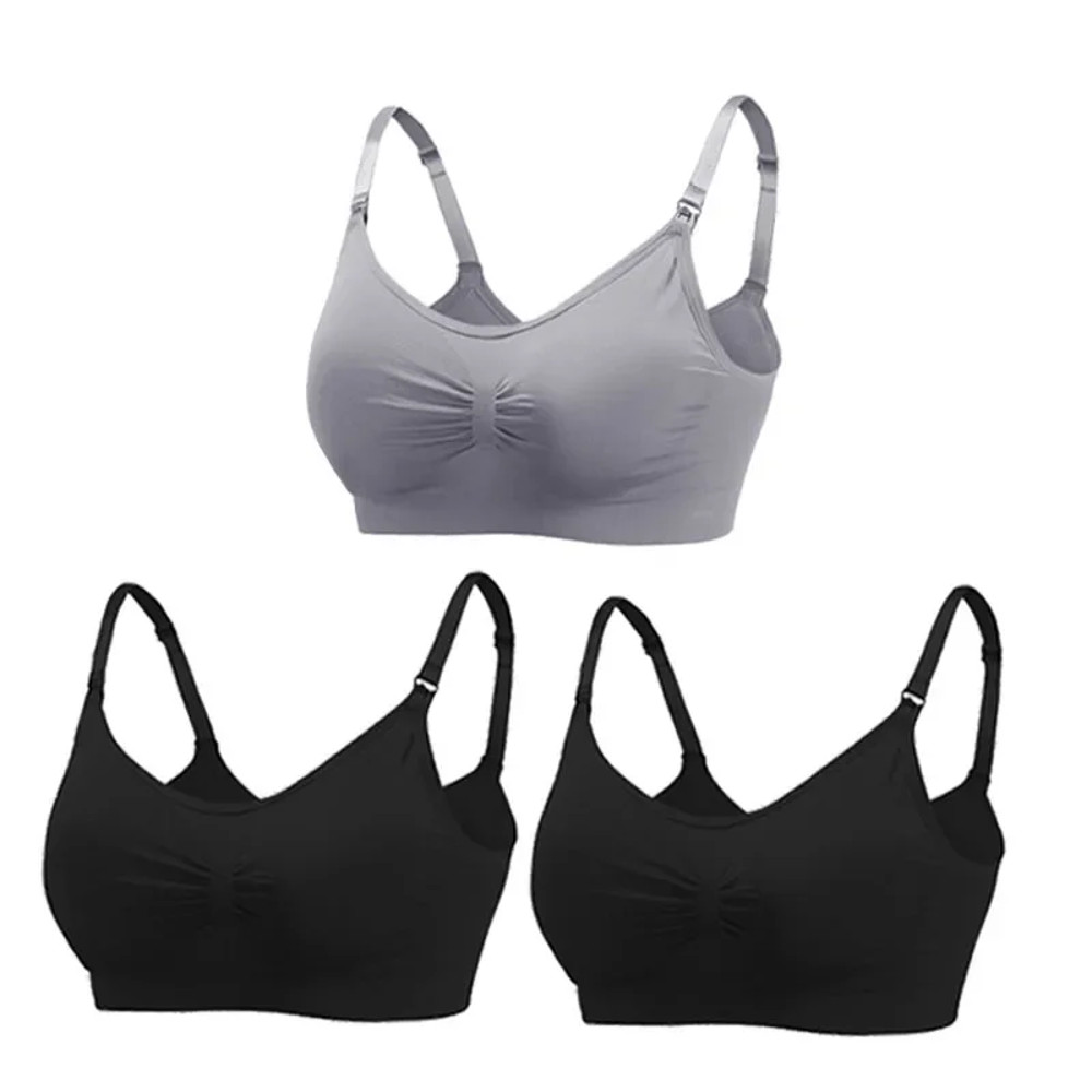 Lot Maternity Nursing Bras Soft Cotton Breastfeeding Bra for Pregnant Women Comfortable Pregnancy