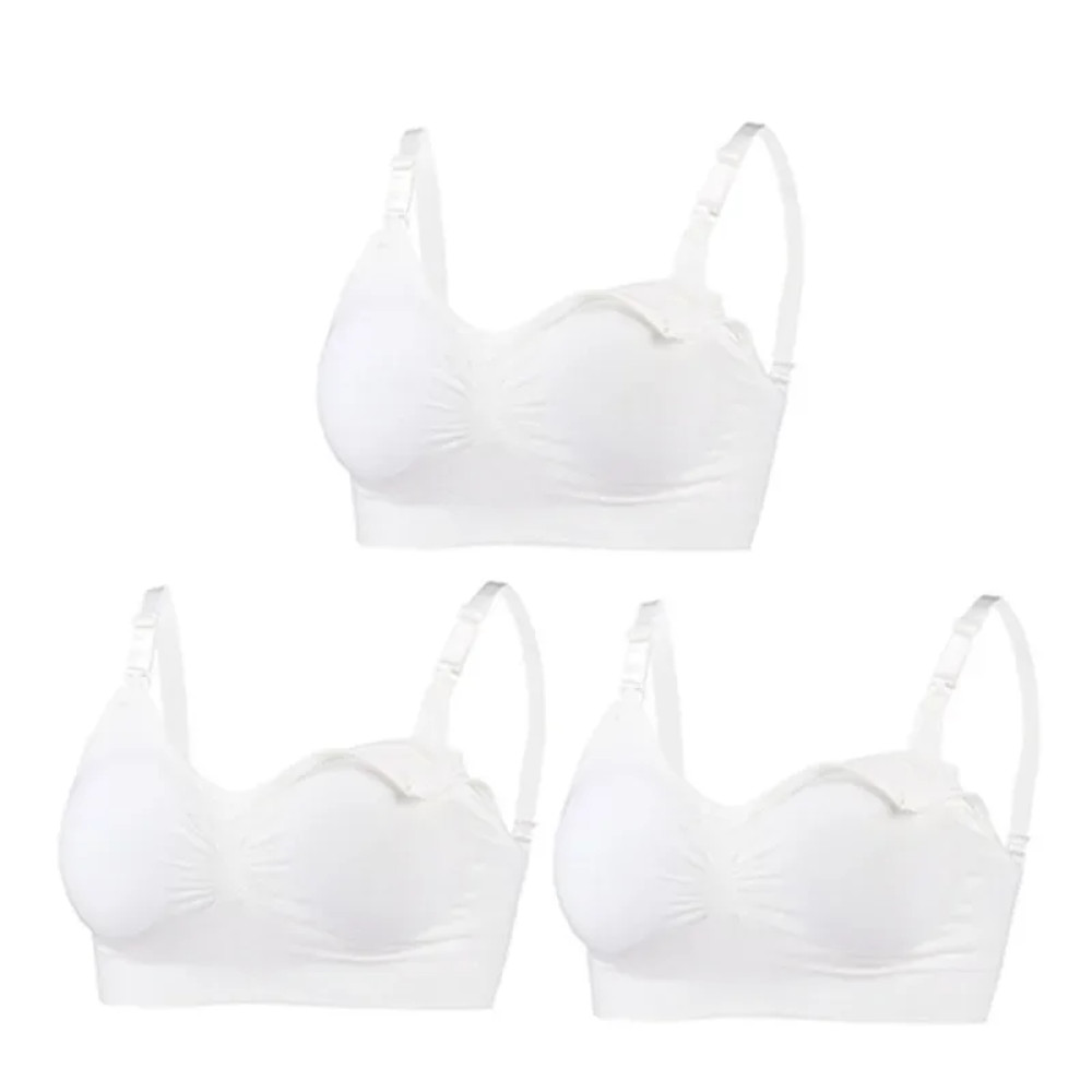 Lot Maternity Nursing Bras Soft Cotton Breastfeeding Bra for Pregnant Women Comfortable Pregnancy
