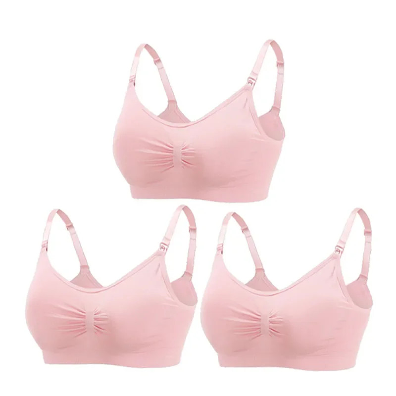 Lot Maternity Nursing Bras Soft Cotton Breastfeeding Bra for Pregnant Women Comfortable Pregnancy