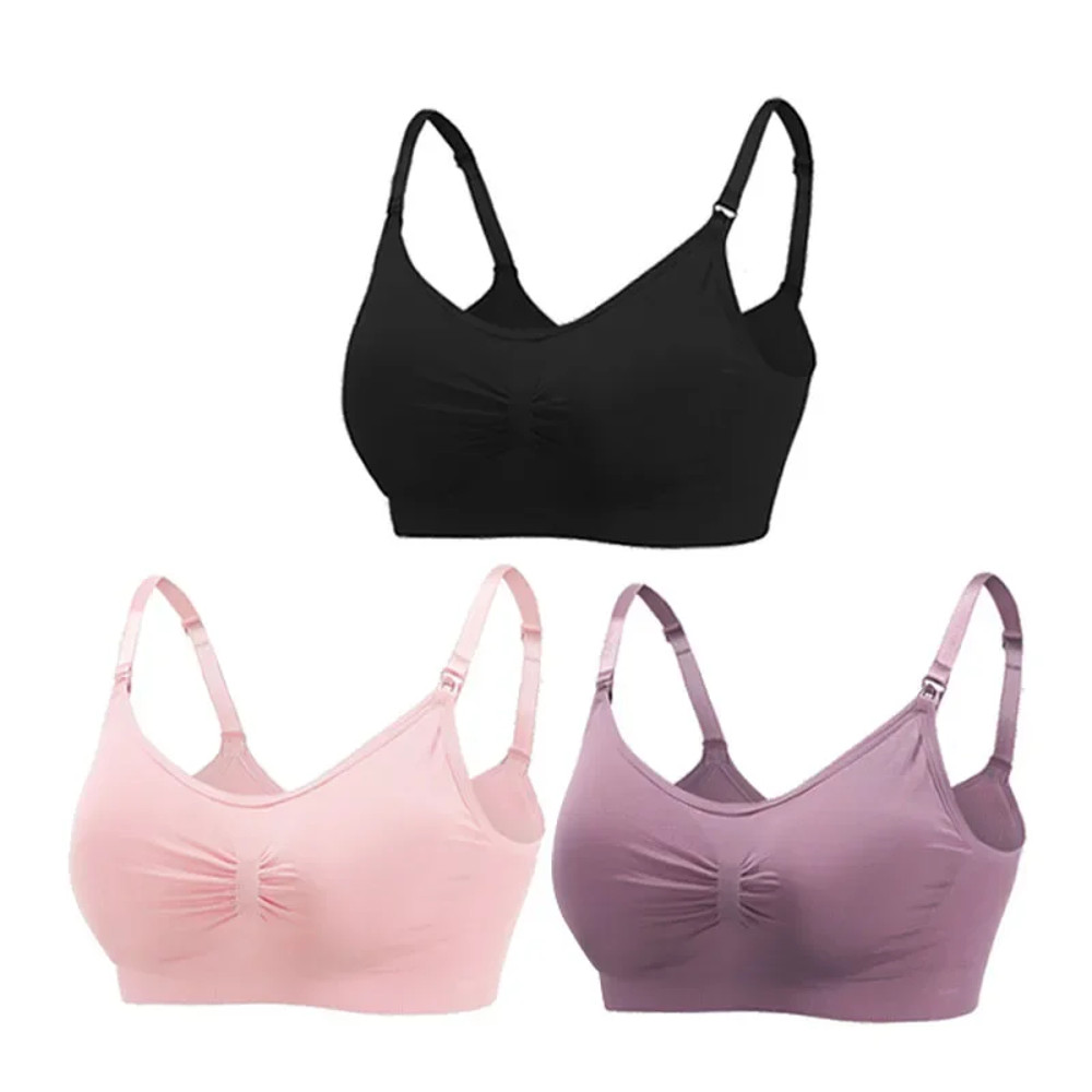Lot Maternity Nursing Bras Soft Cotton Breastfeeding Bra for Pregnant Women Comfortable Pregnancy