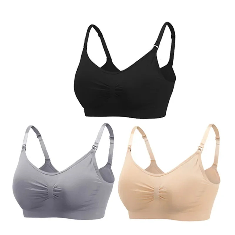 Lot Maternity Nursing Bras Soft Cotton Breastfeeding Bra for Pregnant Women Comfortable Pregnancy