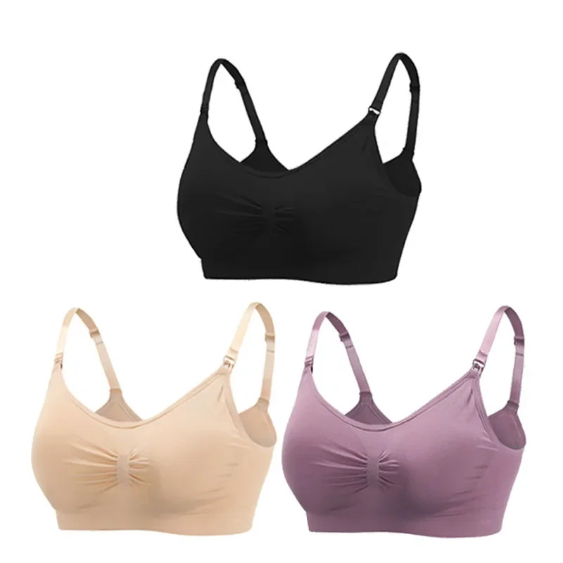 Lot Maternity Nursing Bras Soft Cotton Breastfeeding Bra for Pregnant Women Comfortable Pregnancy