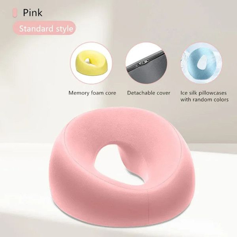 Face Down Pillow for Desk Naps Prone Resting Memory Foam Headrest for Home Massage  Beauty Salons