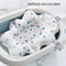 Baby Bath Tub Support Cushion Secure Non-Slip Bathtub Mat for Infants & Newborns