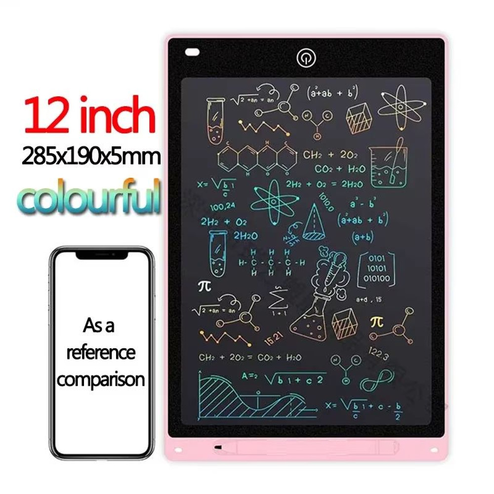 LCD Writing Tablet Drawing Board Kids Graffiti Sketchpad Toy Handwriting Blackboard For Creative Pl