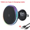 Magnetic Car Phone Holder Charger 30W Wireless Charging Station With Cool RGB Lights For IPhone 121 7