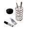 Stainless Steel Toothbrush Holder Metal Bathroom Organizer for Toothpaste Makeup Brush Storage