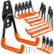Wall Mount Bicycle Hanger Hooks, Heavy Duty Storage Hook for Garage, Ladders & Garden Tools