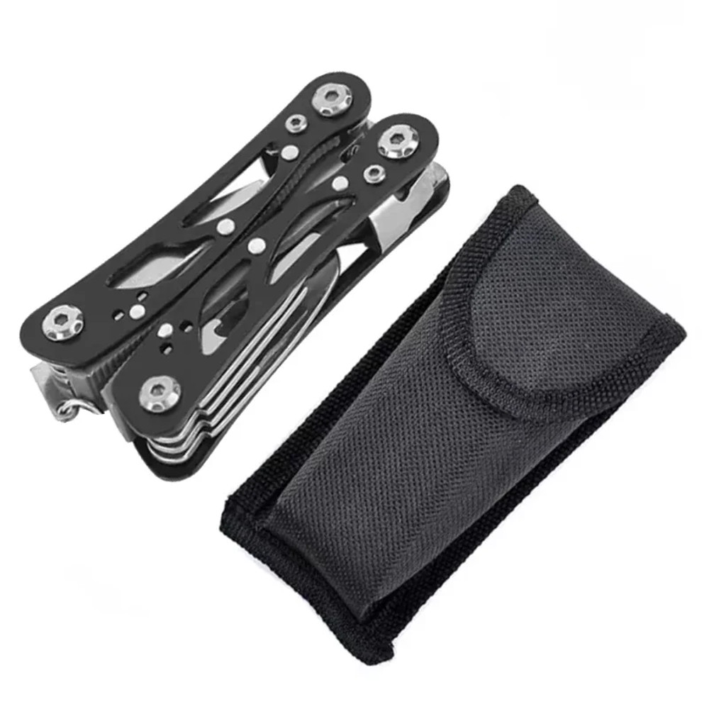 Tactical Folding MultiTool Pocket Knife Pliers With Scissors Screwdriver  Survival Tools 7