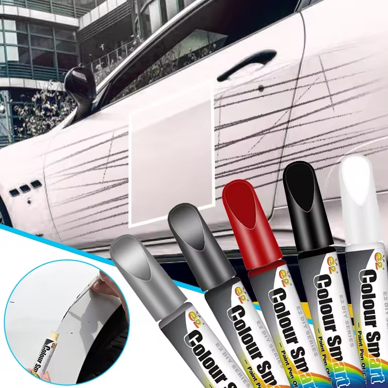 Car Touch Up Paint PenHigh Gloss Scratch Repair Kit For Cars Motorcycles Metal 12ml Waterproof Rus 1