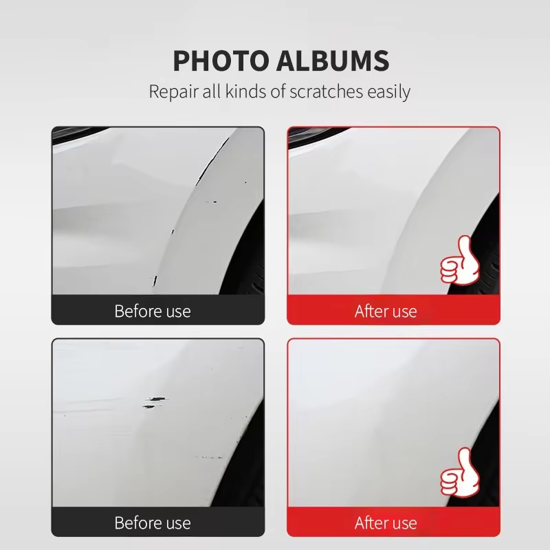 Car Touch Up Paint PenHigh Gloss Scratch Repair Kit For Cars Motorcycles Metal 12ml Waterproof Rus 4