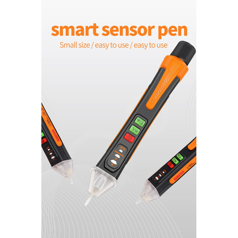 Electrical Pen Voltage Detector NonContact AC Tester with Smart Breakpoint Detection 121000V