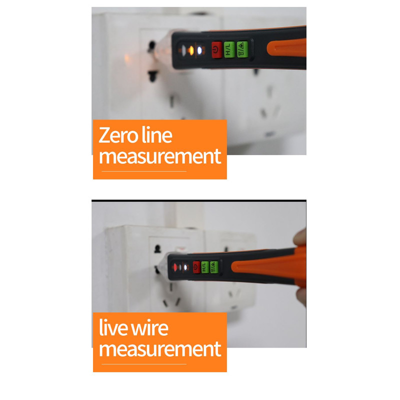 Electrical Pen Voltage Detector NonContact AC Tester with Smart Breakpoint Detection 121000V
