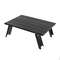 Mini Folding Camping Table, Lightweight Outdoor Aluminum Table for Hiking, Beach & Travel, Compact Roll Up Design