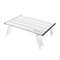 Mini Folding Camping Table, Lightweight Outdoor Aluminum Table for Hiking, Beach & Travel, Compact Roll Up Design