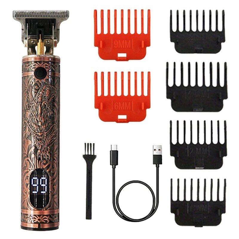 Three-Speed Variable Gear Hair Clipper, Professional Hair Trimming Electric Shaver for Men, Perfect Boyfriend Gift